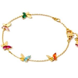 SALE! New Kate Spade Butterfly Bracelet with Multicolor Accents